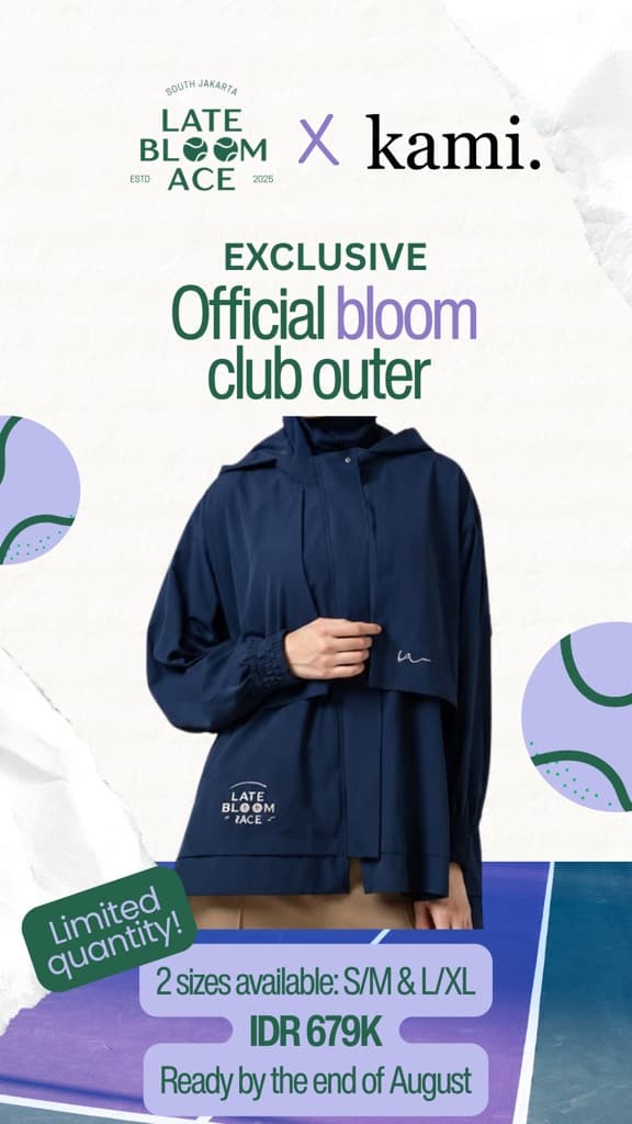 Late Bloom Ace 🎾🌸 media 1
