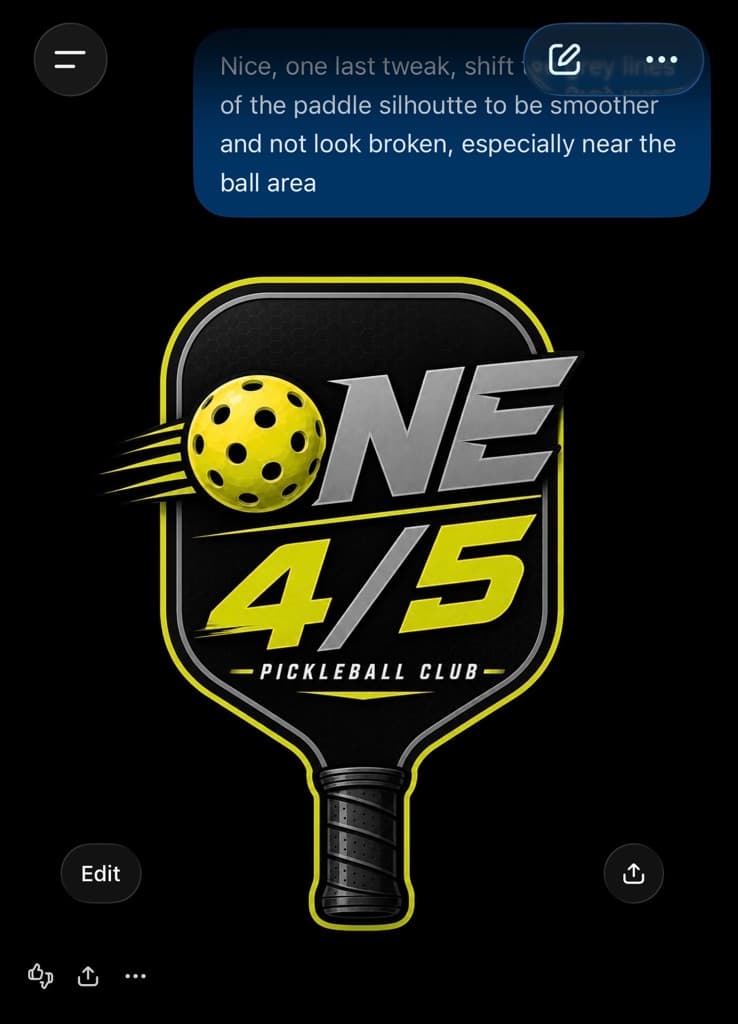 ONE:4/5 pickleball club media 1