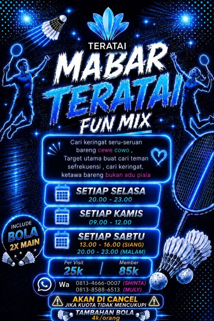 PB.TERATAI BADMINTON CLUB BALIKPAPAN  media 1