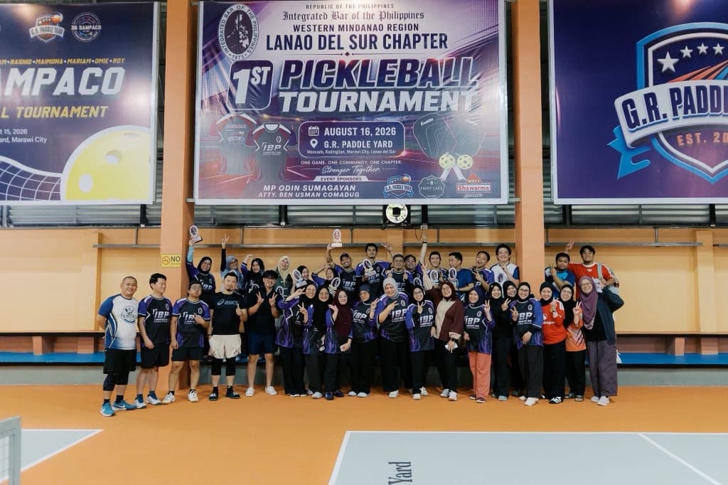 IBP Lanao Del Sur Chapter Pickleball Players media 1