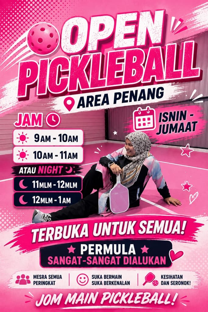☄️PENANG GIRLS PICKELBALL🔥 media 3