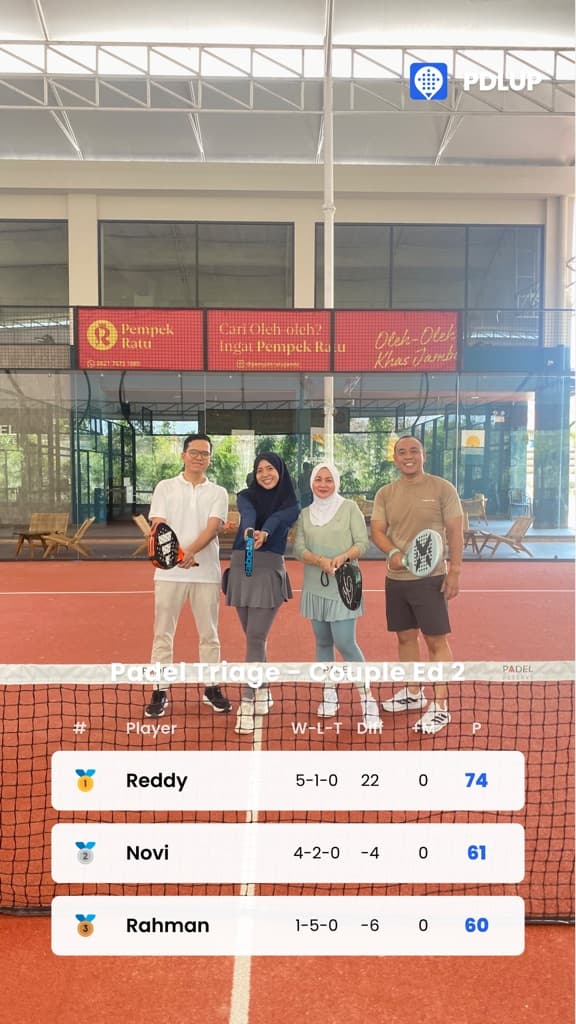 Padel Triage Jambi 🌸 media 1