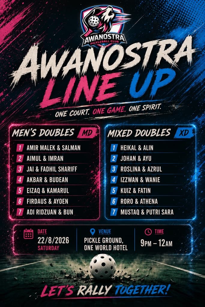 AwaNostra Pickleball Club media 6