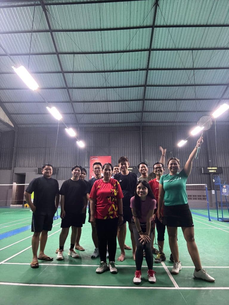 PB Senja Badminton Happy media 4