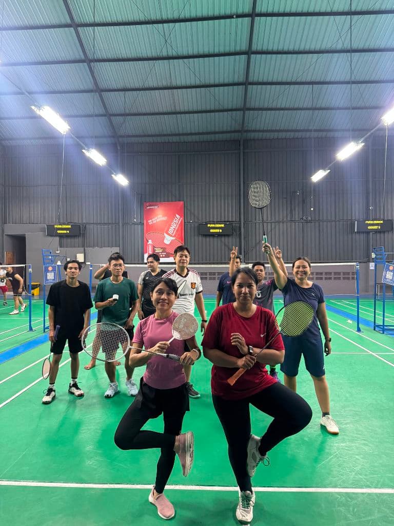PB Senja Badminton Happy media 5