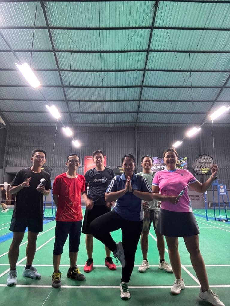 PB Senja Badminton Happy media 3