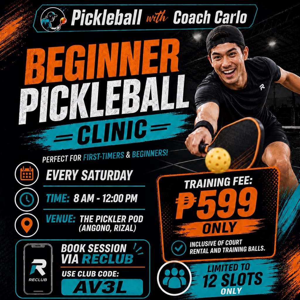 Pickleball with Coach Carlo media 1