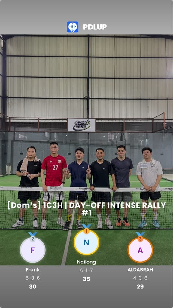 Dom's Padel Society media 2