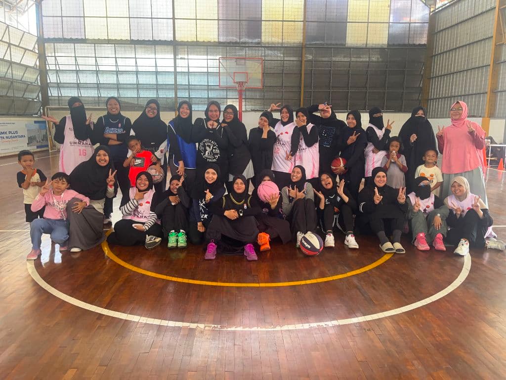 Basket ball Ummahat sports khusus muslimah media 6