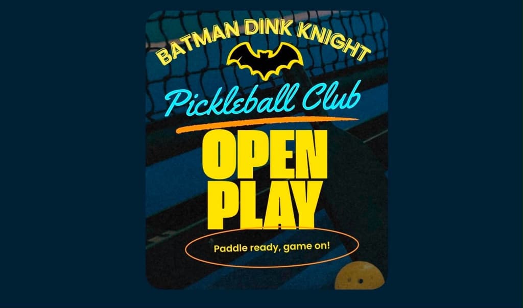 BATMAN DINK KNIGHT PICKLEBALL CLUB media 1