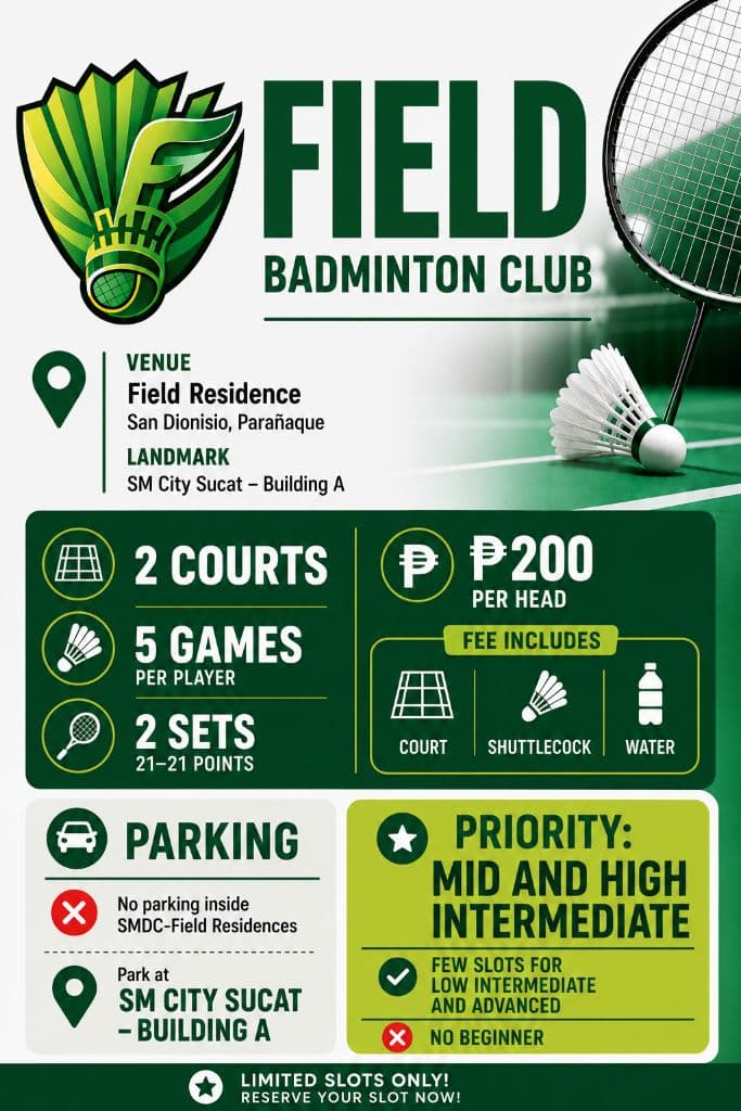 Field Badminton Club media 3