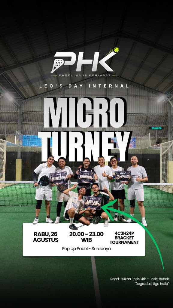 PHK - Padel Haus Keringat media 2