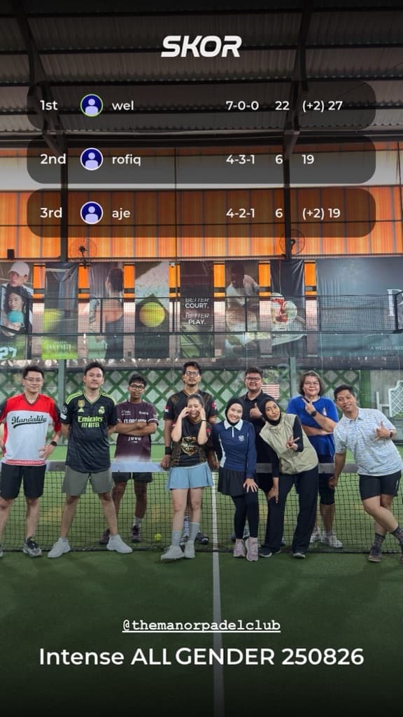 The Manor Padel Club media 2