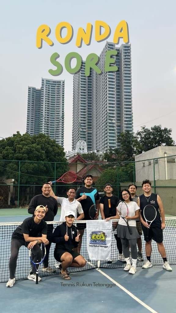 Tennis Rukun Tetangga media 1