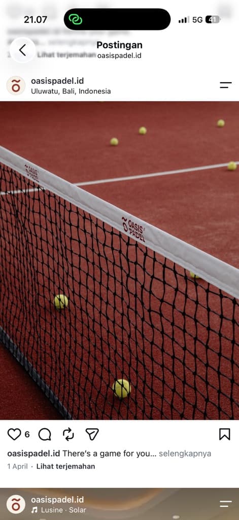 Oasis Padel Kuningan Community media 1