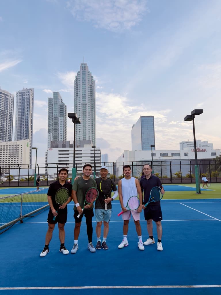 Makati Shangri-La Tennis media 4