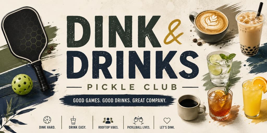 Dinks & Drinks Pickle Club media 1