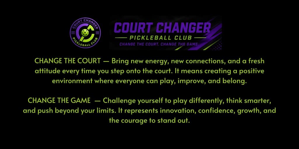 COURT CHANGER Pickleball Club  media 2