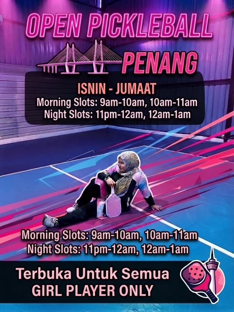 ☄️PENANG GIRLS PICKELBALL🔥 media 1