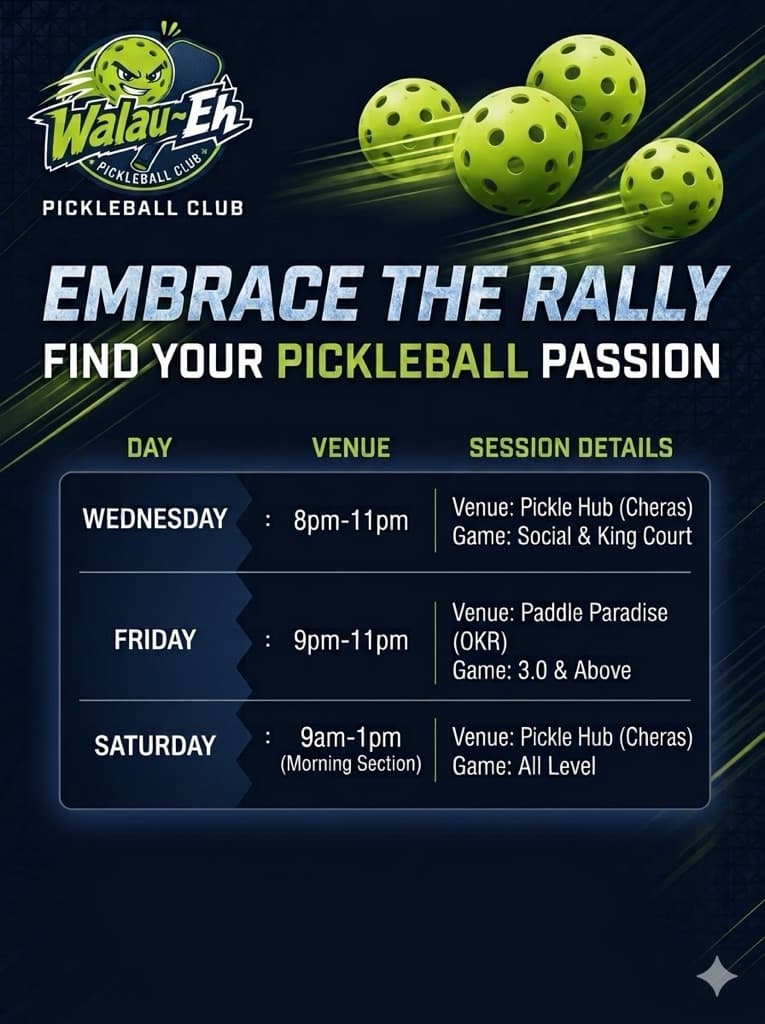 WALAU~EH Pickleball Club media 1