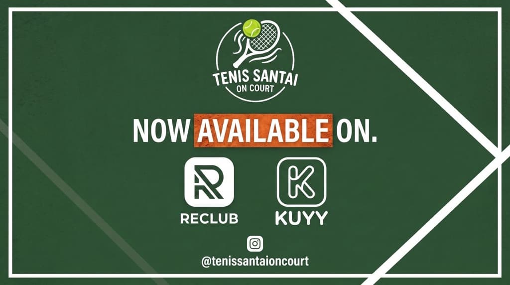 Tenis Santai On Court media 3