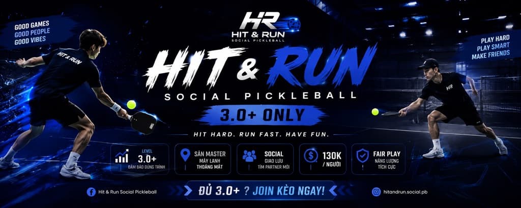 📍 HIT & RUN PICKLEBALL CLUB📍 media 1