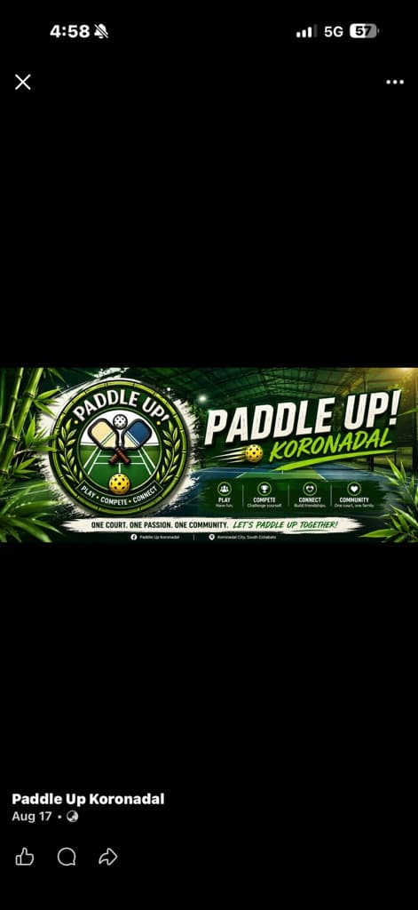 Paddle Up! Koronadal media 1