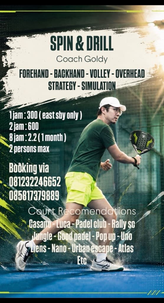 GOLDEN PADEL media 1