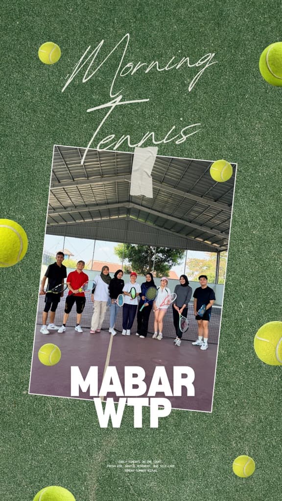 Wong Tennis Palembang (WTP) media 6