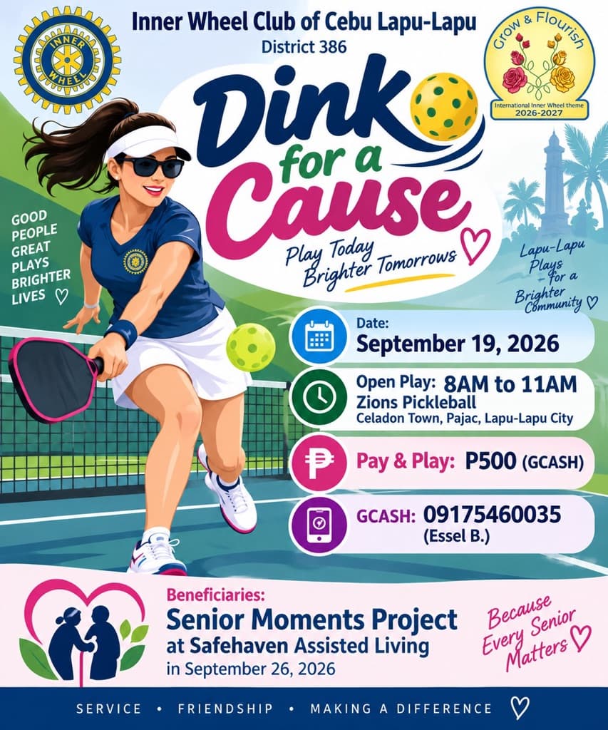 Dink for a Cause (IWC Cebu Lapu-Lapu) media 1