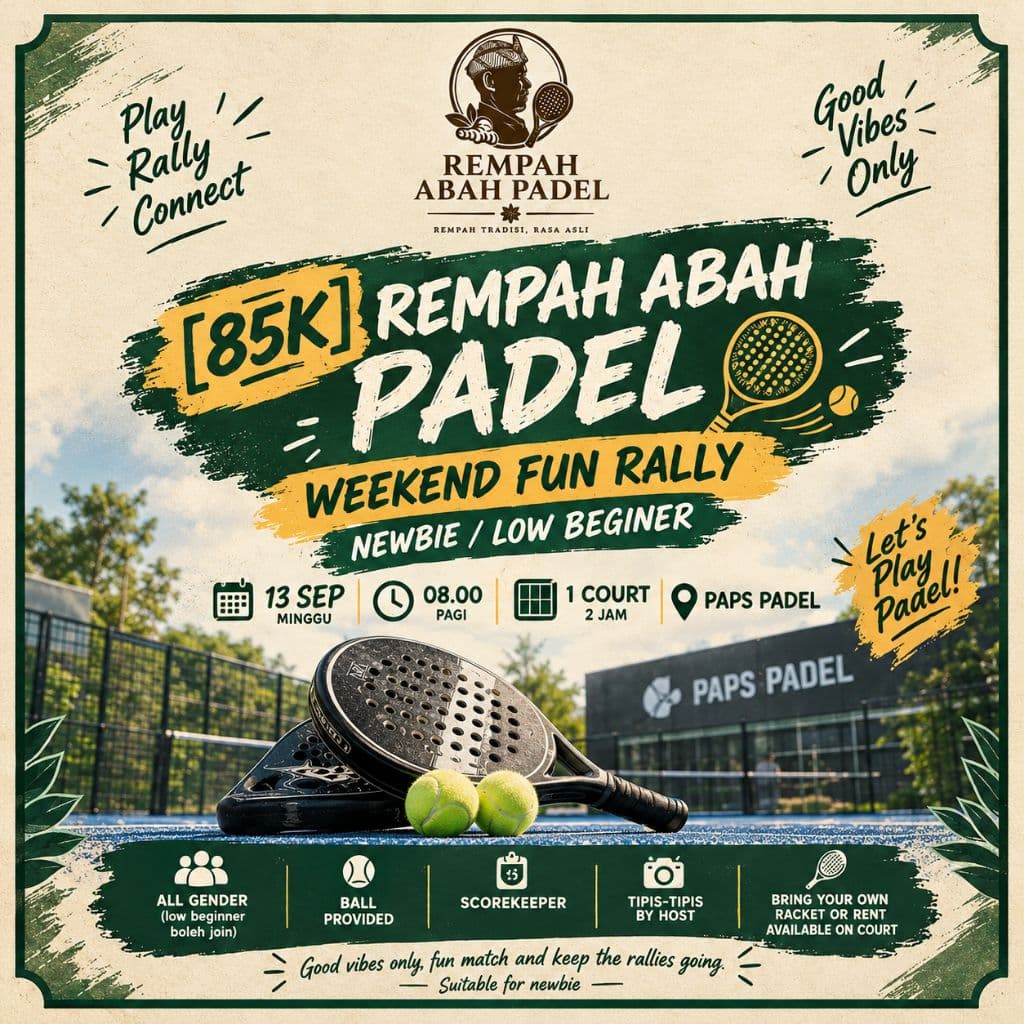 Rempah Abah padel media 3