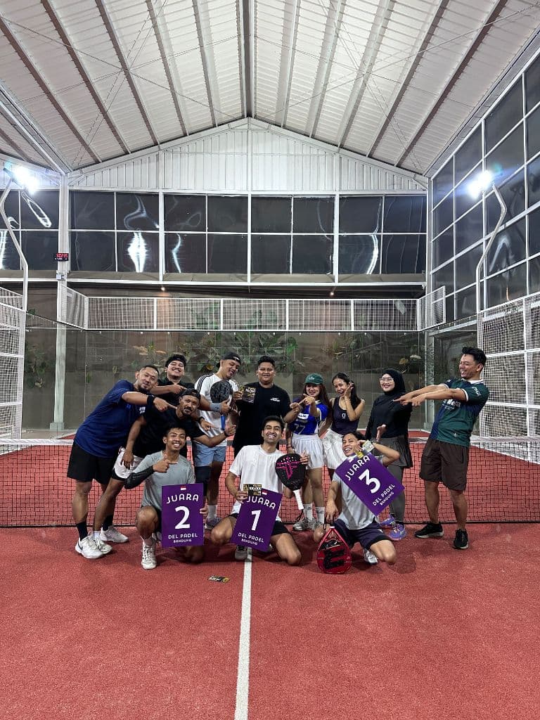 Del Padel Bandung media 5
