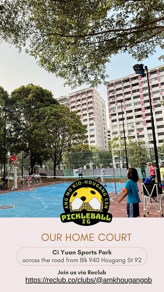 AMK-Hougang CSN Pickleball Interest Group media 1