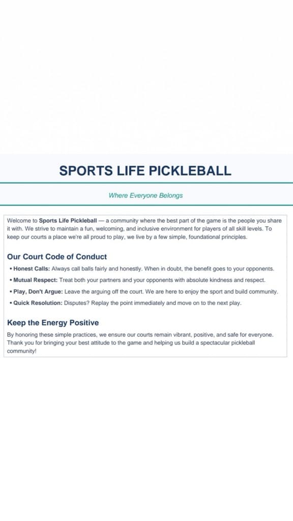 Sports Life Hua Hin Pickleball Team media 4