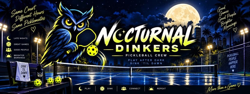 Nocturnal Dinkers 🦉 media 1