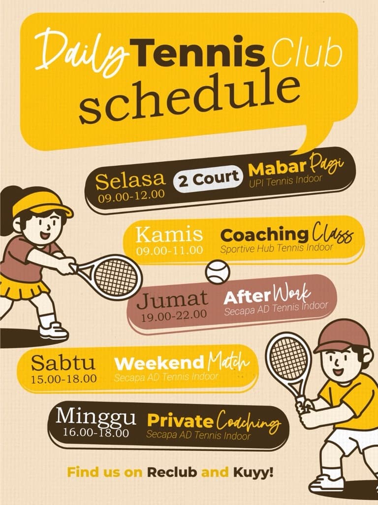 Daily Tennis Club media 2
