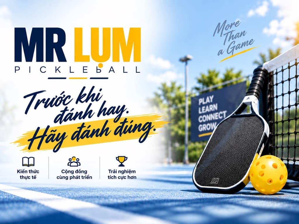 Mr Lụm Pickleball media 1