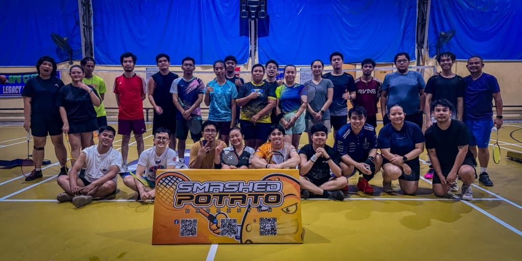 Smashed Potato Badminton media 6