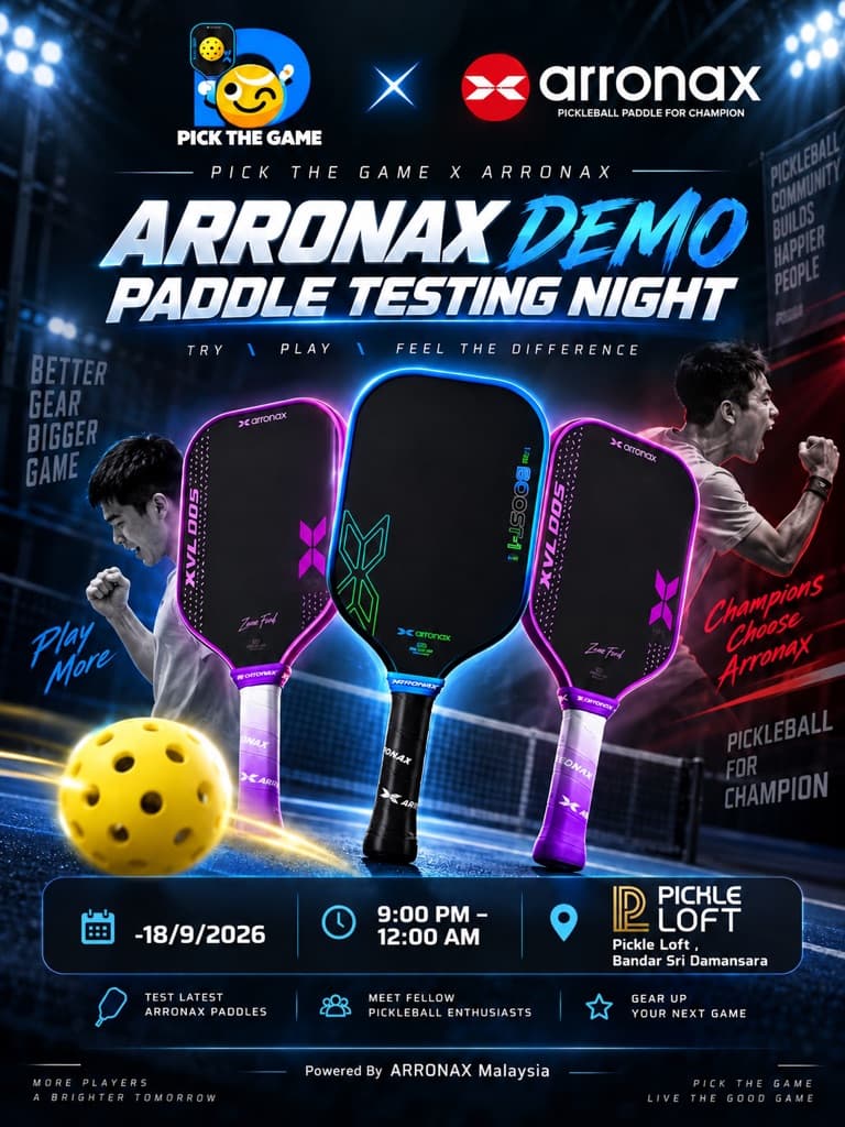 Pick The Game Club x Arronax Malaysia media 3