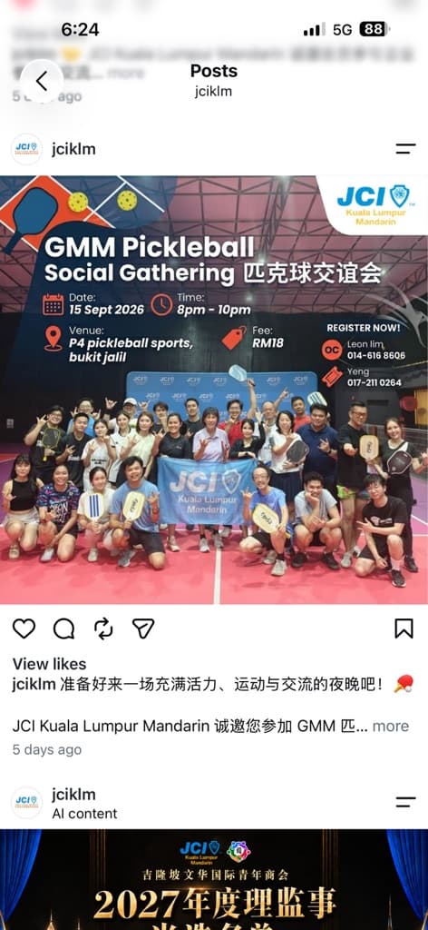 Pickleball Social Gathering media 1