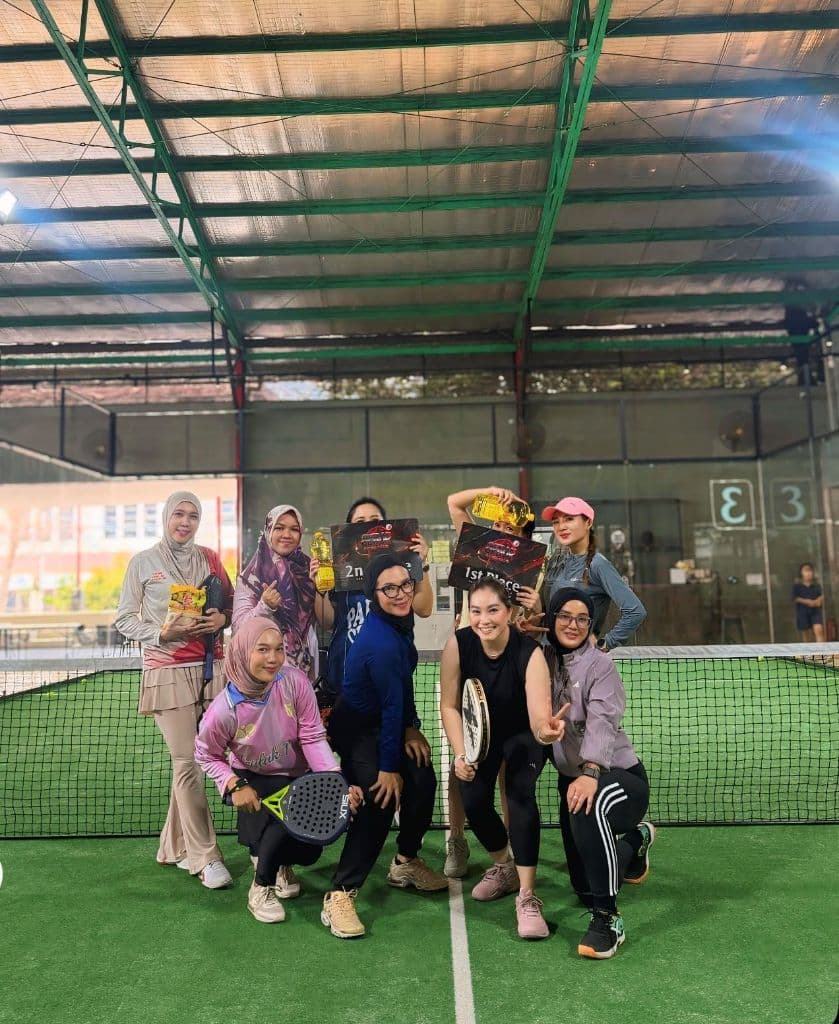 Gebak gebuk Padel Club media 5