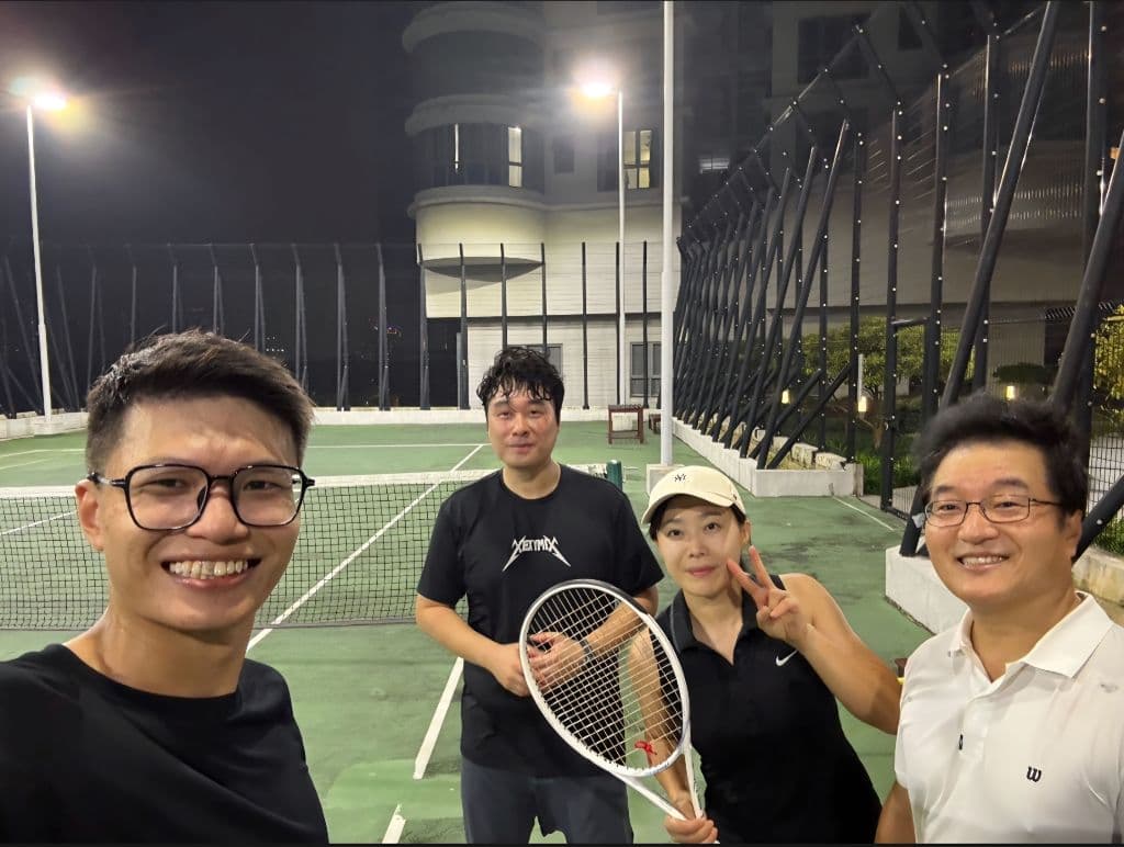 Teega Suites tennis social media 2