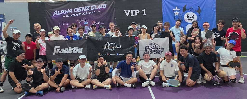Alpha Genz Pickleball Club x Franklin Malaysia media 1
