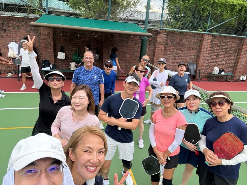 Hong Kong Country Club Pickleball media 2