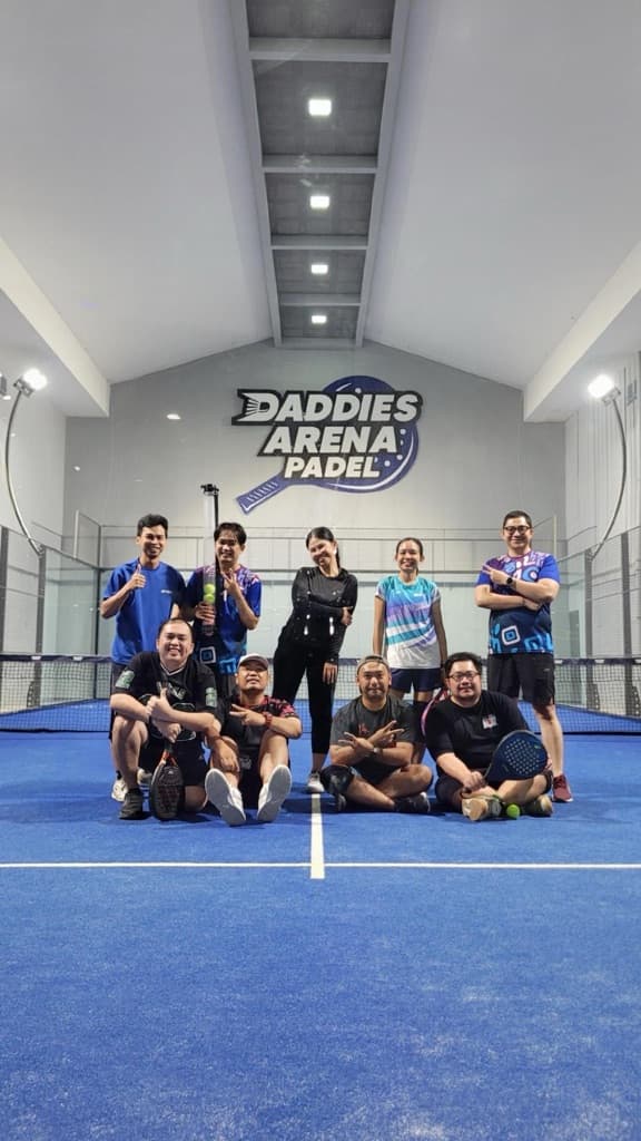 Badminton x Padel Perjuangan media 2