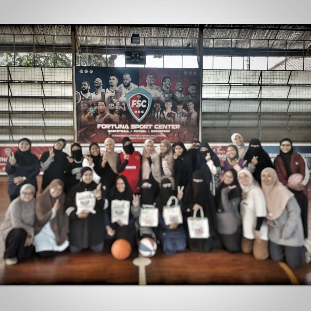 Basket ball Ummahat sports khusus muslimah media 4