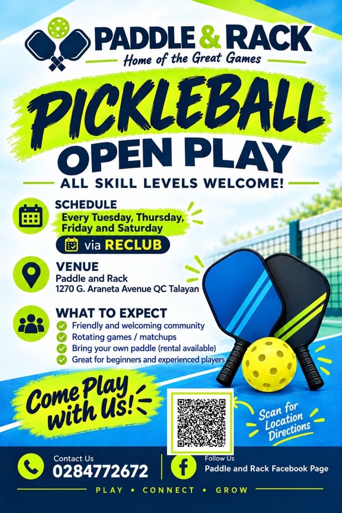 Paddle and Rack Pickleball media 3