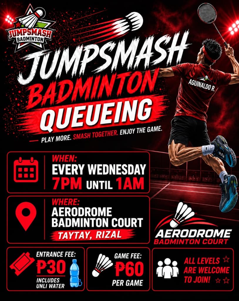 Jumpsmash Badminton Queuing media 4