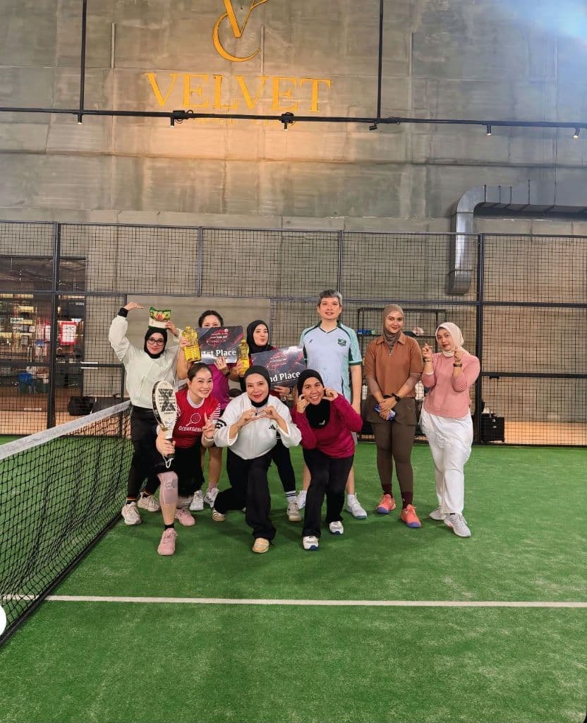 Gebak gebuk Padel Club media 1