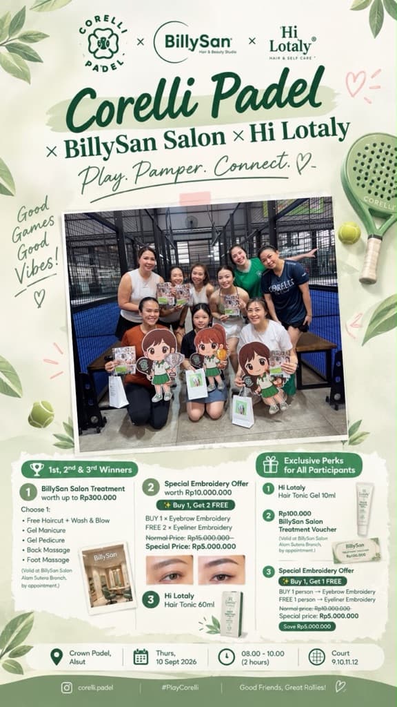 Corelli Padel media 1